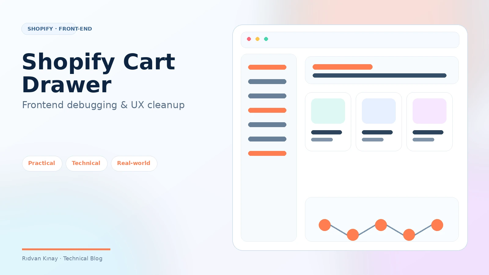 Shopify cart drawer UI sorunları