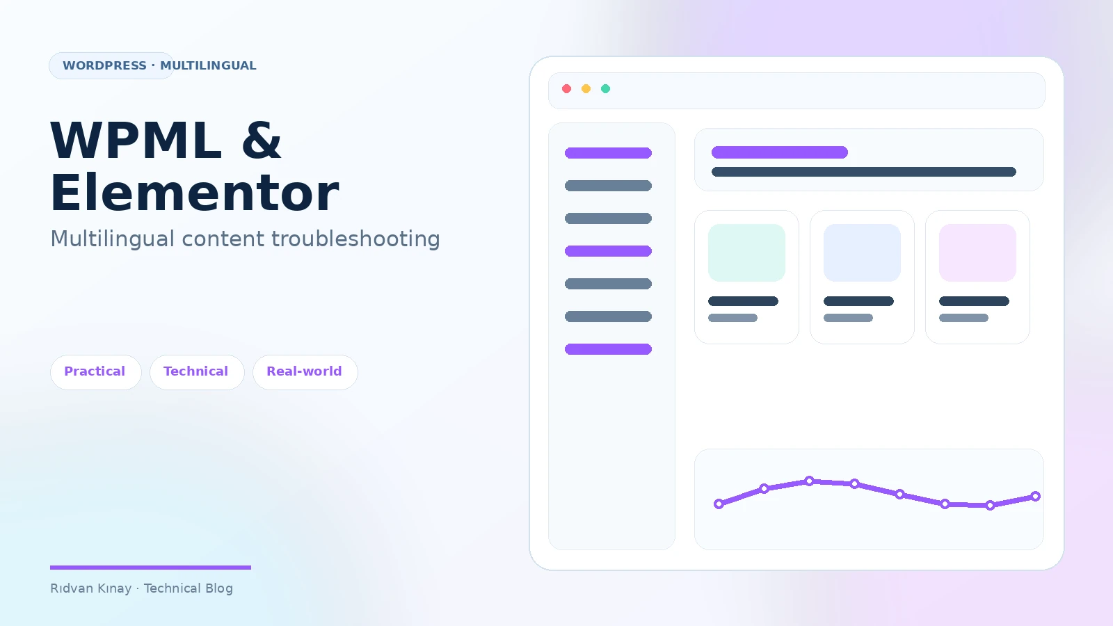 WordPress WPML Elementor sorunları