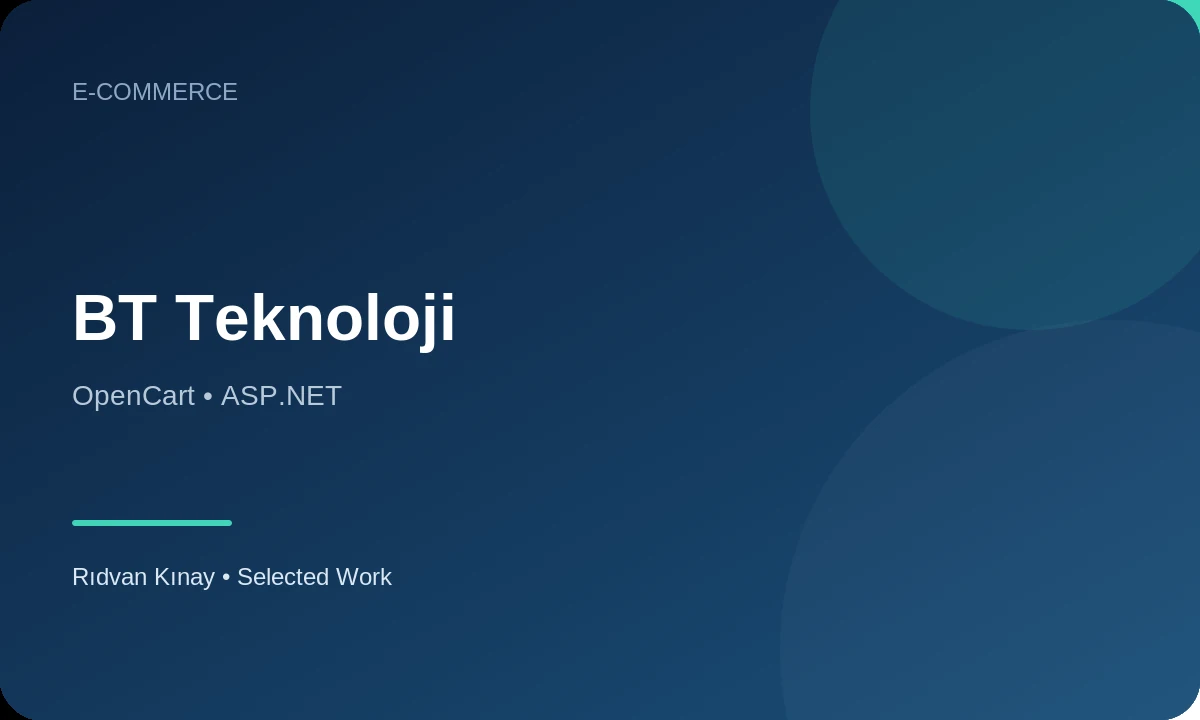 BT Teknoloji