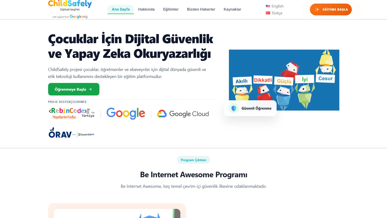 ChildSafely projesi